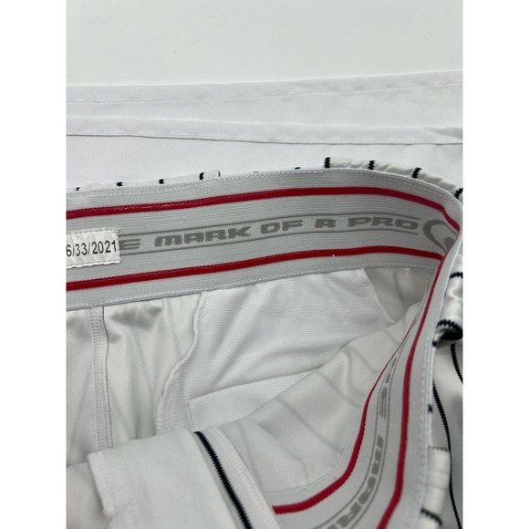 Men's RAWLINGS Athletic Striped Baseball Pants 36/33/2021 Button Front - Picture 5 of 9